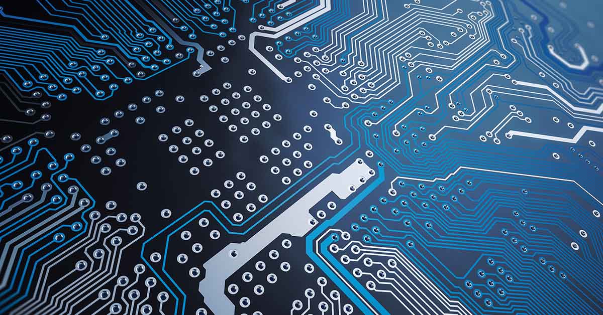 photo of a circuit board