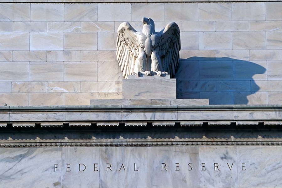 Picture of the front of the Federal Reserve building