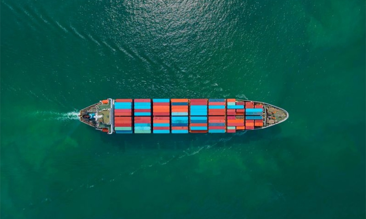 container ship