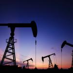 picture of several oil wells