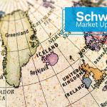 Schwab Market Update Map of globe, including Greenland