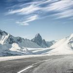 snowy peaks